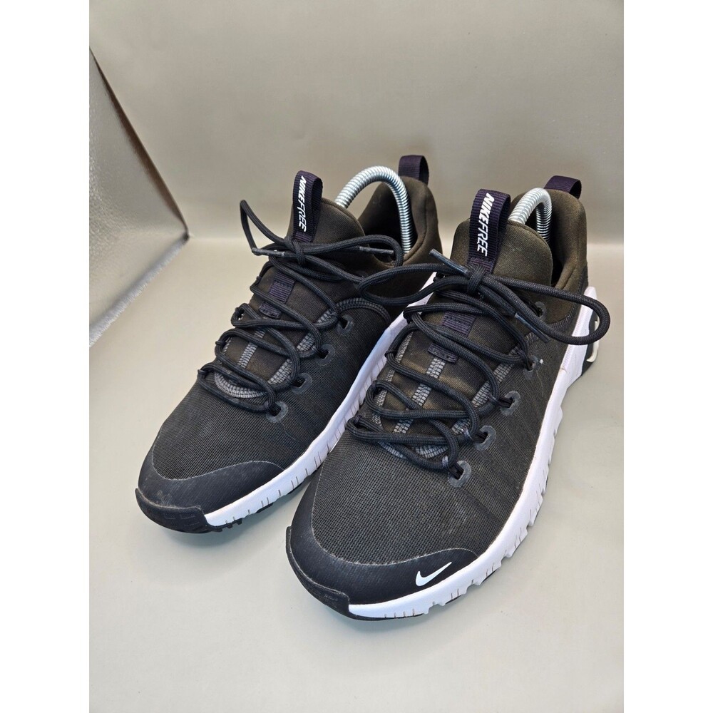Nike Free Metcon 6 Shoes Women's 8 Black White Cross Training Athletic Sneakers - Picture 4 of 8